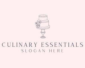 Wedding Cake Bakery logo design