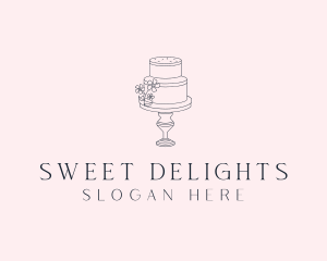 Wedding Cake Bakery logo design