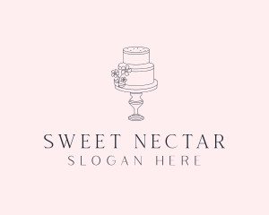 Wedding Cake Bakery logo design