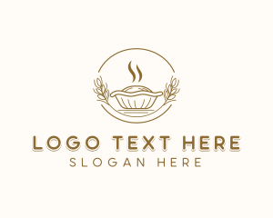 Bake - Wheat Pie Baking logo design