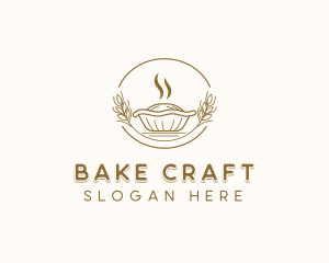 Wheat Pie Baking logo design