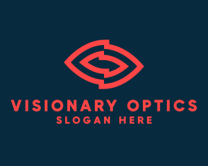 Generic Eye Optical logo design