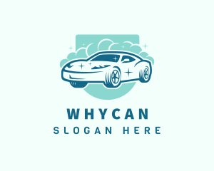 Sedan - Clean Automotive Wash logo design