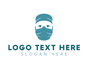 Surgery - Health Doctor Face Mask logo design