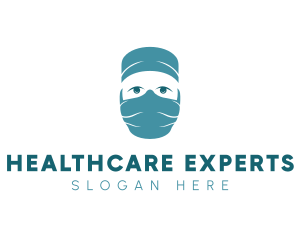 Health Doctor Face Mask logo design