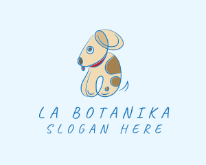 Cute Puppy Pet Logo