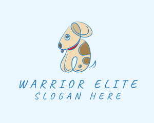 Dog - Cute Puppy Pet logo design