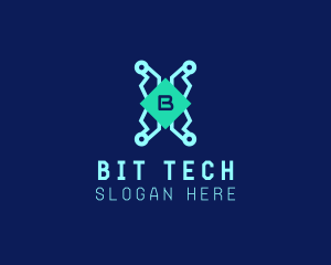 Tech Circuitry Technician   logo design