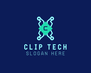 Tech Circuitry Technician   logo design