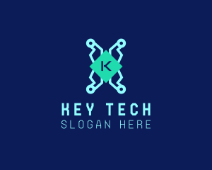 Tech Circuitry Technician   logo design