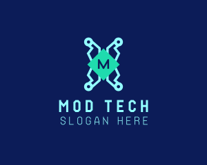 Tech Circuitry Technician   logo design