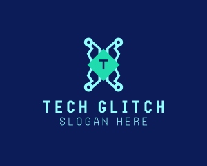 Tech Circuitry Technician   logo design