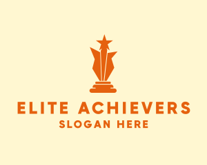 Award - Orange Star Award logo design