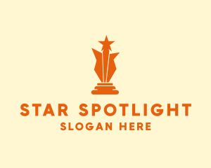 Orange Star Award  logo design