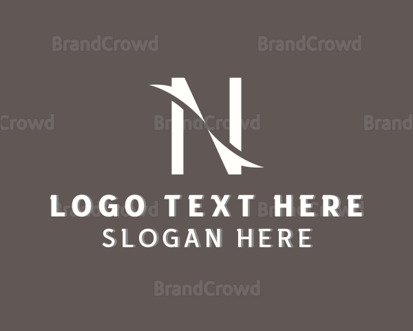 Generic Stylish Company Letter N Logo