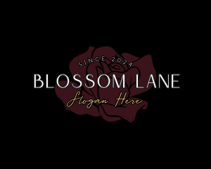 Bloom Rose Beauty logo design