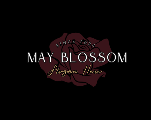 Bloom Rose Beauty logo design