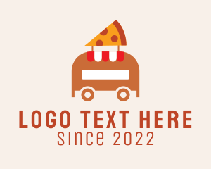 Fast Food - Pizza Food Truck logo design