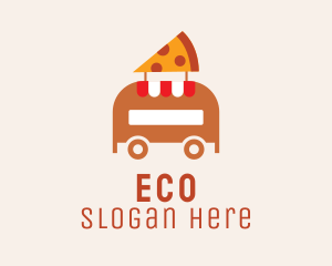 Pizza Food Truck Logo