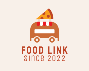 Pizza Food Truck logo design