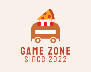 Street Food - Pizza Food Truck logo design