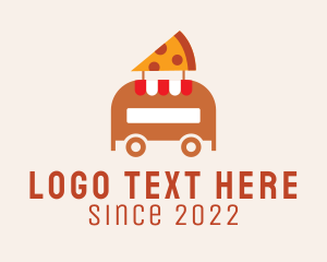Food Truck - Pizza Food Truck logo design