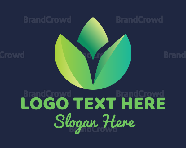 Garden Succulent Plant Logo