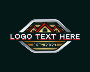 Contractor - Home Roof Contractor logo design