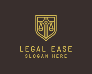 Judiciary - Attorney Scales Company logo design