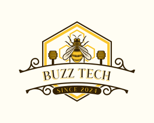 Honey Bee Apiary logo design