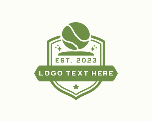 Training - Tennis Ball Sports Team logo design