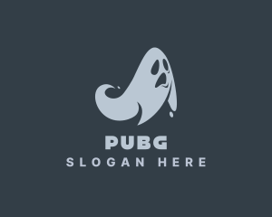 Scary Horror Ghost  logo design