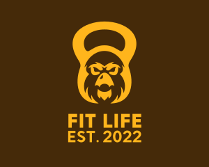 Golden Eagle Fitness Gym  logo design