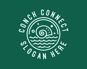 Conch Sea Beach Resort  logo design