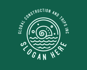 Adventure - Conch Sea Beach Resort logo design