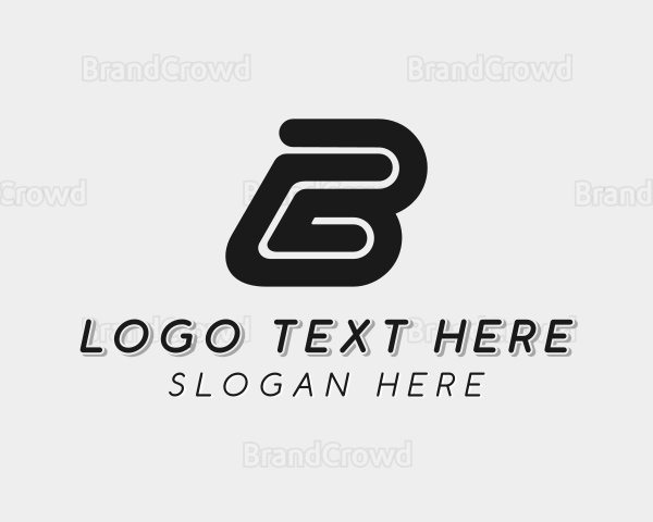 Generic Business Letter B Logo