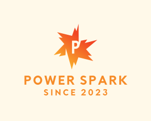 Spark Electrical Power Energy logo design