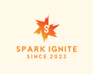 Spark Electrical Power Energy logo design