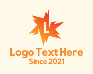 Spark - Orange Spark Lettermark logo design