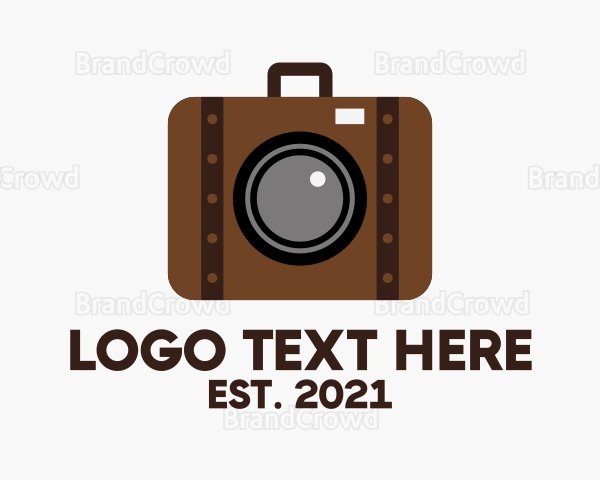 Luggage Travel Photography Logo