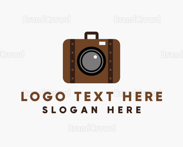 Luggage Travel Photography Logo