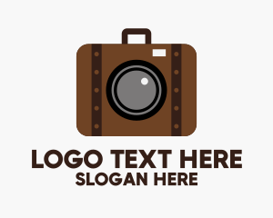 Luggage Travel Photography Logo