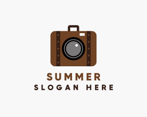 Luggage Travel Photography logo design