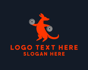 Strong Fitness Kangaroo Logo