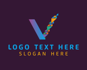 Aspen - Generic Modern Letter V logo design