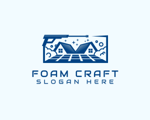 Foam - Power Washing Floor Roof logo design