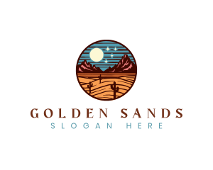 Sand - Western Desert Sand logo design