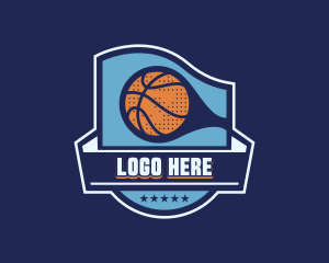 Basketball Varsity Sports Logo