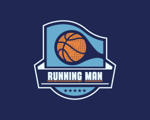 Basketball Varsity Sports Logo