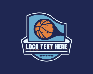 Dribble - Basketball Varsity Sports logo design